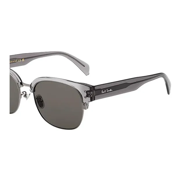 Paul Smith Plate Frame Irregular Shape Sunglasses Unisex Gray-1