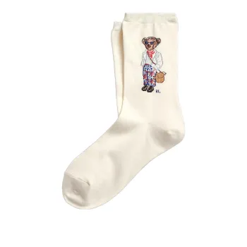 Polo Ralph Lauren Ankle Socks Women's Ecru