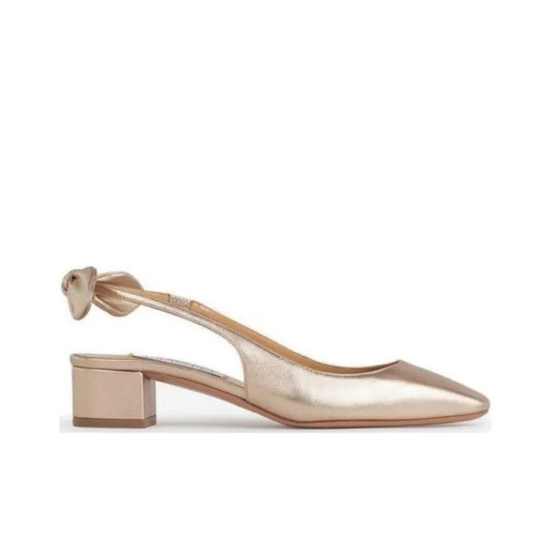 AQUAZZURA 35mm Very Bow Tie Slingback Pumps-1