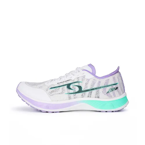 PERW Cushioning, Slip Resistant, And Abrasion Resistant Low Top Running Shoes Unisex Distant Mountain Green