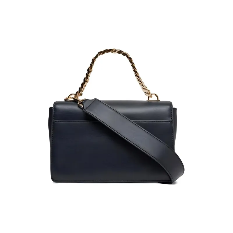 Tommy Hilfiger Artificial Leather Portable Crossbody Bag, Shoulder Bag Regular Women's Space Blue-2