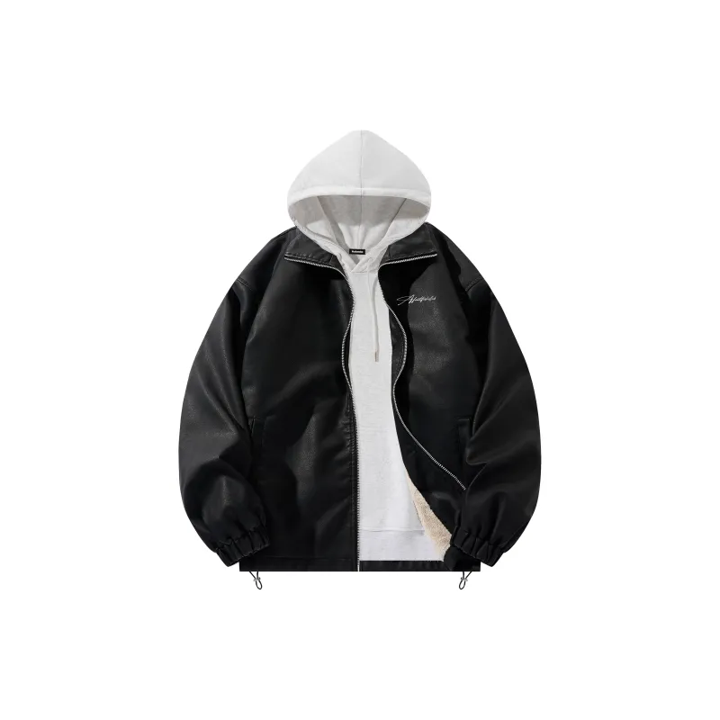 FASTFISH Leather Jackets Unisex-1