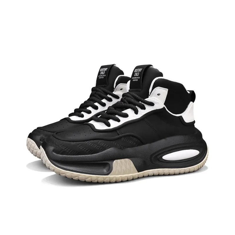 JANECO Anti-Slip And Wear-Resistant Breathable High-Top Chunky Sneakers Men's-3