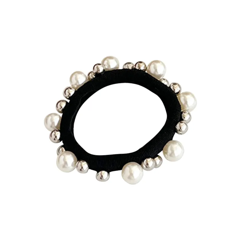 MIDNIGHT MOMENT Fabric Hair Tie Women's-9
