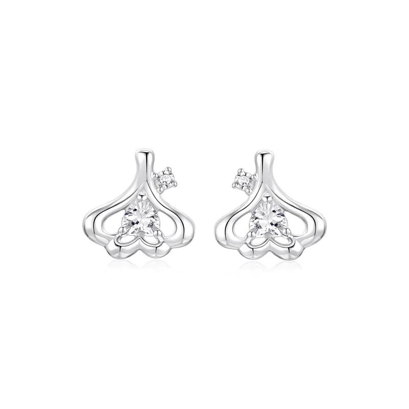 KADER 925 Sterling Silver Stud Earrings Women's Silver Birthday Commemoration Box-0