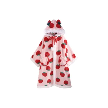 Wabi Town Pajama Robe Women's Pink