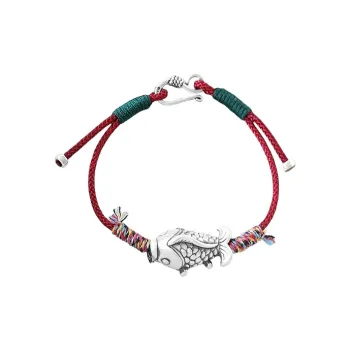 CUTE DAME S999 Pure Silver Bracelets Unisex Silver