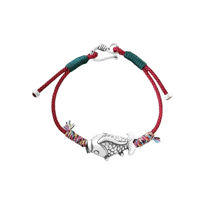 CUTE DAME S999 Pure Silver Bracelets Unisex Silver-0