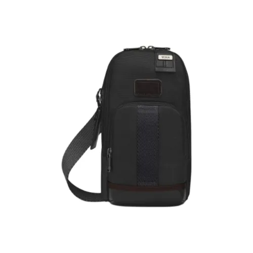 TUMI Polyamide Sling Bag Medium Size Men's Walnut