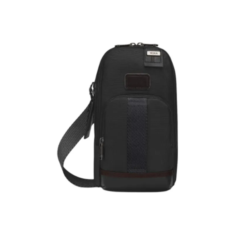 TUMI Polyamide Sling Bag Medium Size Men's Walnut-0