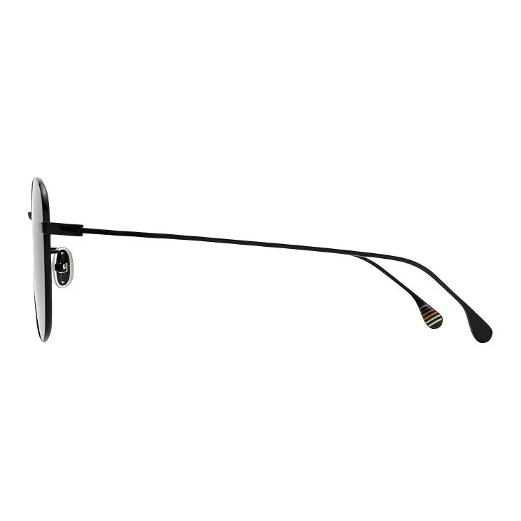 Paul Smith Plate Frame Irregular Shape Sunglasses Unisex Black-2