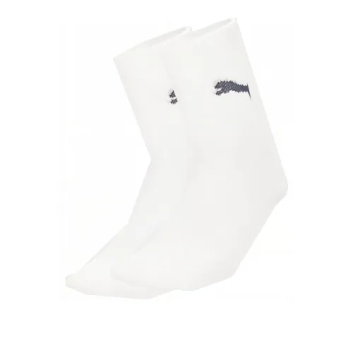 PUMA Mid Calf Socks Unisex 1 Pack White