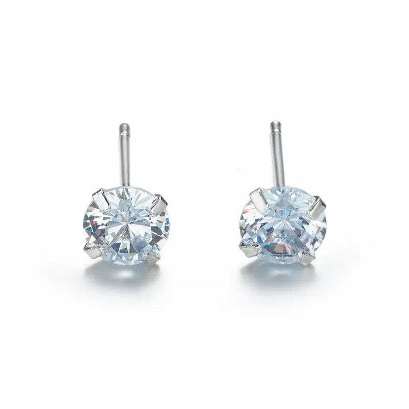 May10th S925 Silver Stud Stud Earrings Women's-0