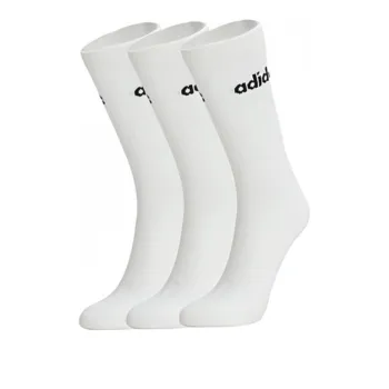 Adidas Neo Mid Calf Socks Unisex 3 Pack White