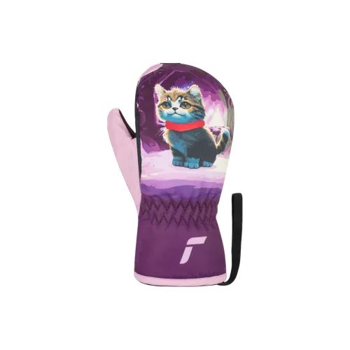 REUSCH Ski Gloves Windproof Mittens Womens Warm Mittens Kids'
