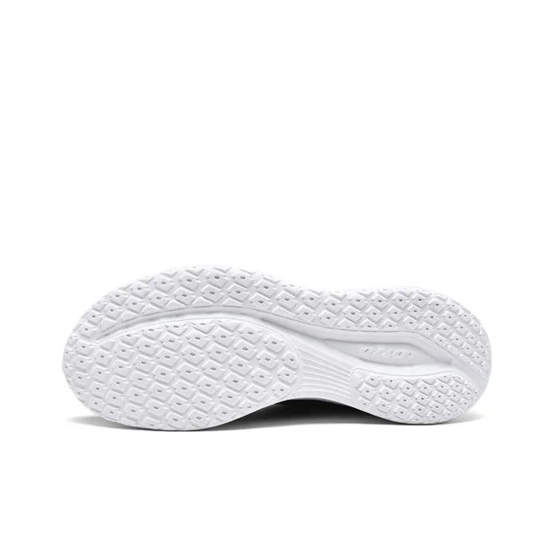 LOTTO Anti Slip And Wear Resistant Breathable Low Top Casual Sprint Running Shoes Men's White Orange-4