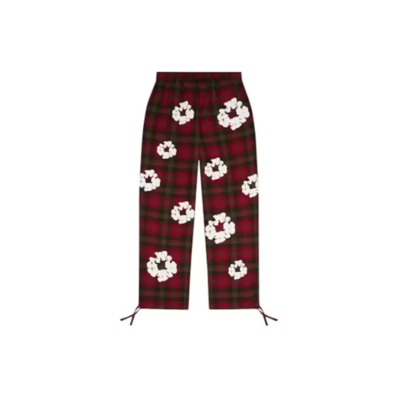 Denim Tears Cotton Wreath Pajama Pants-1
