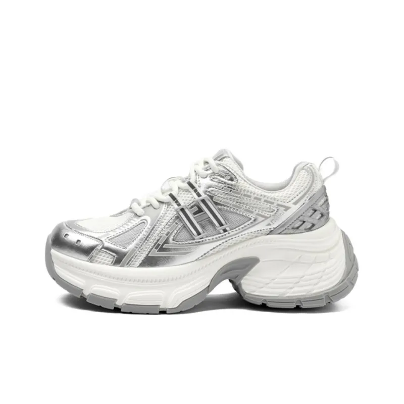 JOSINY JOSINY Wear-Resistant Height Increasing Low-Top Chunky Sneakers Women's-0