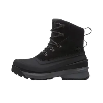 THE NORTH FACE Chilkat 5 Wear-Resistant Slip-Resistant Short Snow Boots Men's Black