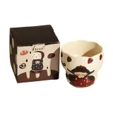 Apple Girl Coffee Handheld Cup-Strawberry Dress