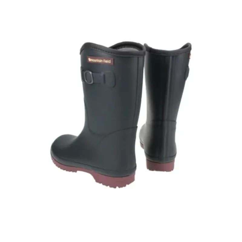 MoonStar Rain Boots Women's Black-6