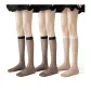 [Calf Socks 3 Pack]2 Black+1 White