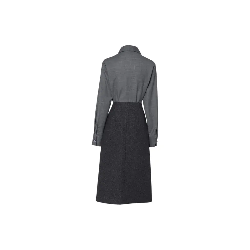 Duffy Fashion Skirt Set Women's Gray-1