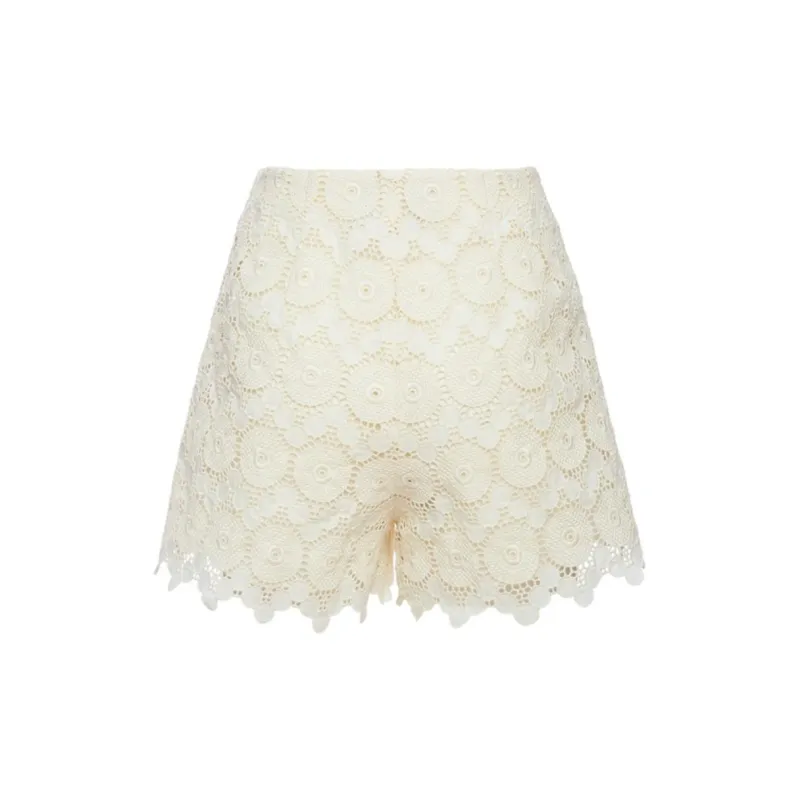 La DOUBLEJ. Casual Shorts Women's Beige-1