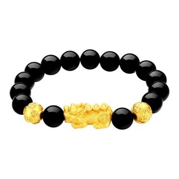 CHINA GOLD Agate Bracelets Unisex