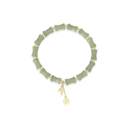 ZENGCAI Hetian Jade Bracelets Green Jade Women's