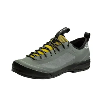 Arcteryx ACRUX SL Anti-Slip And Wear-Resistant Water-Resistant Low-Top Trekking Shoes Men's Gray Green