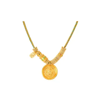 Mount Wutai Copper Gold Alloy Necklace/Pendant Unisex
