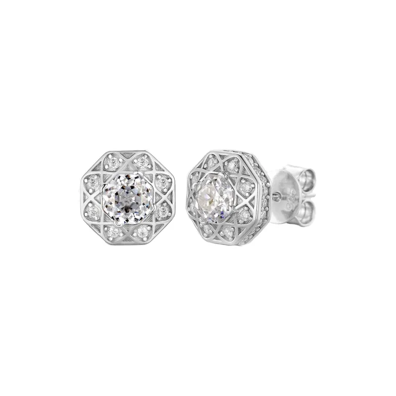 ICEGIANT S925 Silver Stud Earrings Unisex-3