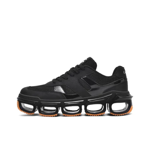 Comanier Cushioned Slip Resistant Breathable Height Increasing Low Top Casual Shoes Men's