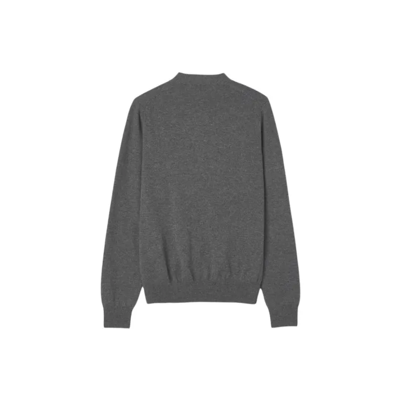 CDG Play Sweaters Men Gray-1