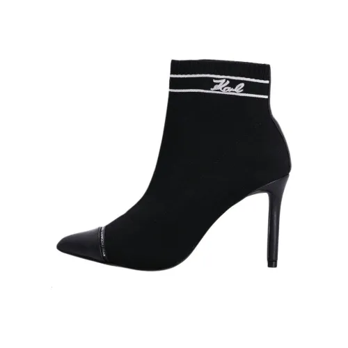 KARL LAGERFELD / Karl Lagerfeld Jeans 95mm Heeled Pointed Boots Women's
