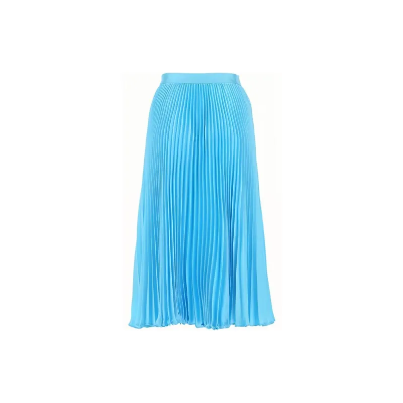 VERSACE Casual Long Skirts Women's Blue-1