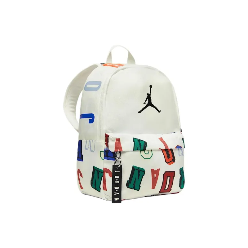 Jordan Polyester Backpack Regular Unisex White-1