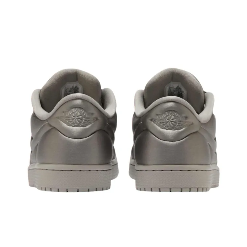 Jordan 1 Low Method Of Make Satin Medium Grey Women's-3