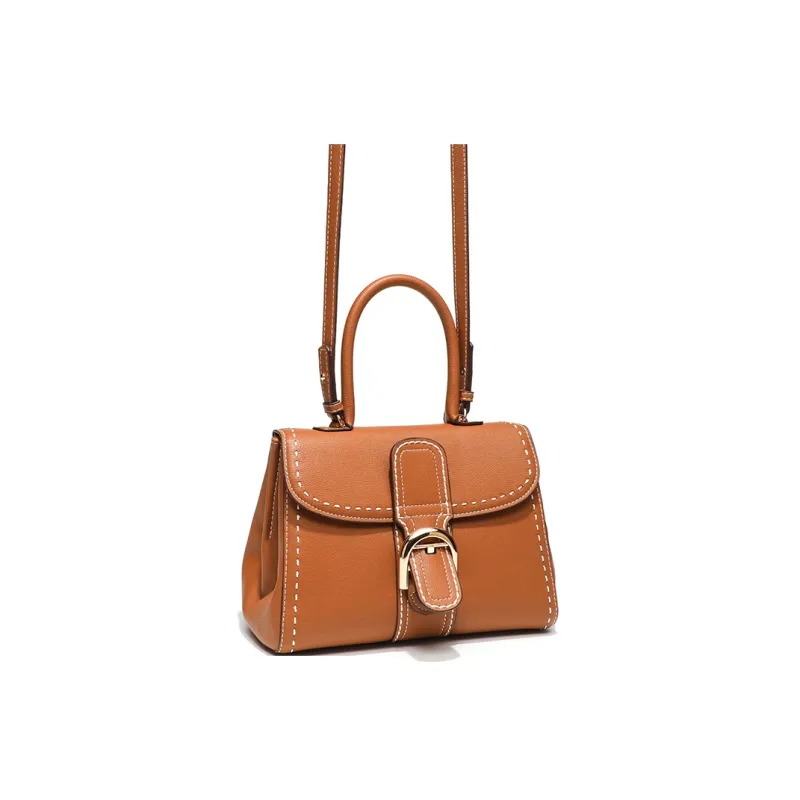 Vigno Synthetic Leather Shoulder Bag Crossbody Bag Handbag Regular Women's Brown/Pink/Blue/Black/Elephant Gray-2