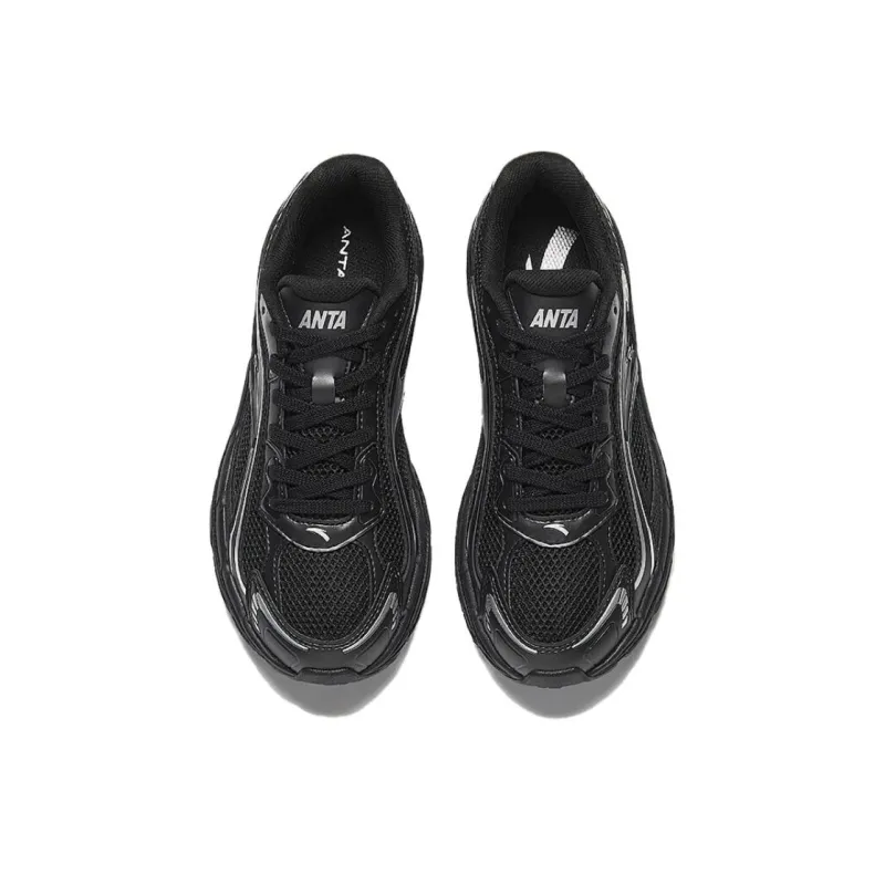 CHAOJIANTA Slip Resistant Coverage Wear Resistant Low Top Casual Shoes Women's Black-2