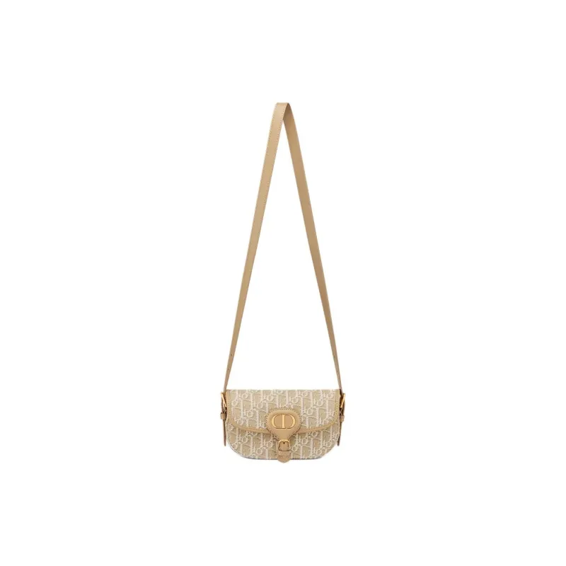 DIOR Bobby Cotton Shoulder Bag Women's Natural-1