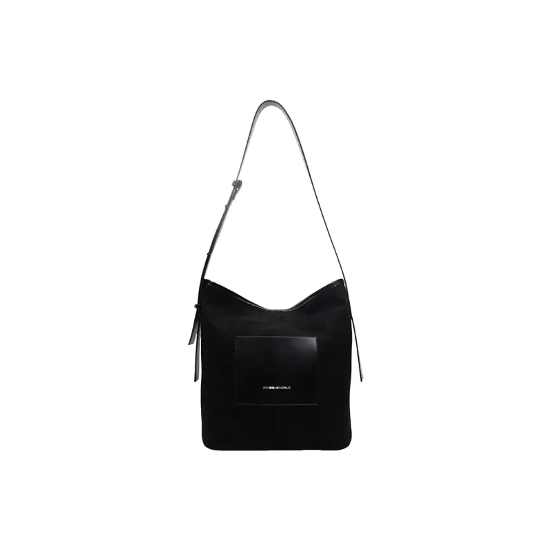 Meow In The Grass Synthetic Leather Shoulder Bag Regular Women's Multicolor-0