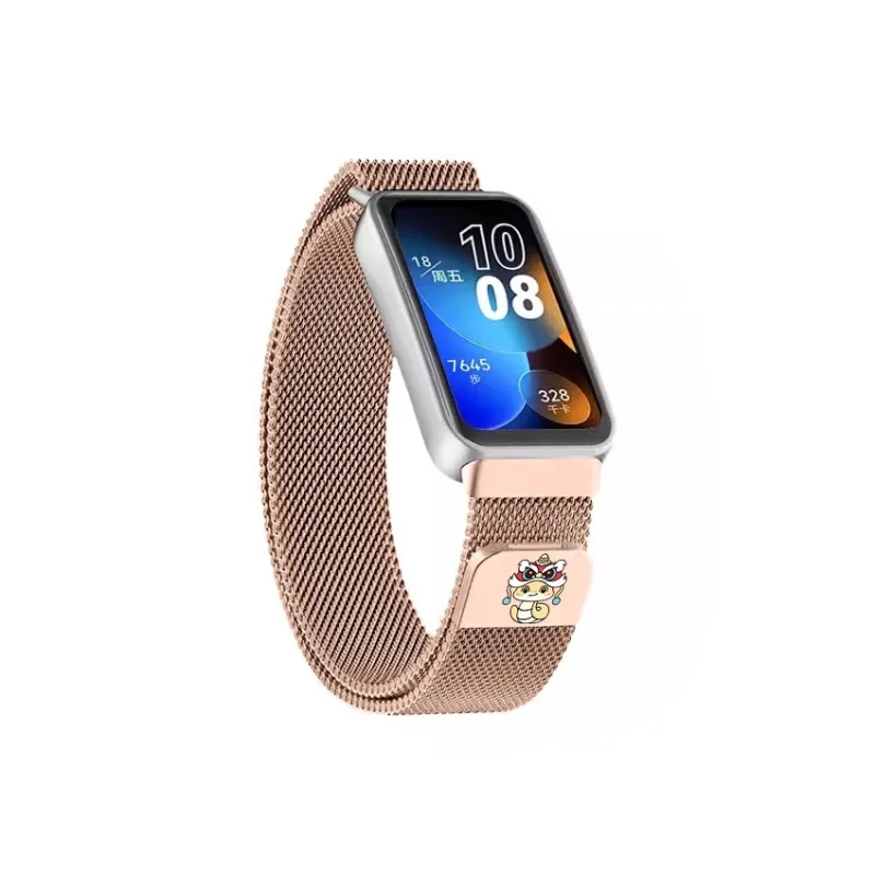 FZRT Waking Lion And Snake Collection Huawei Compatibility Watch Band 206mm Stainless Steel Material-6