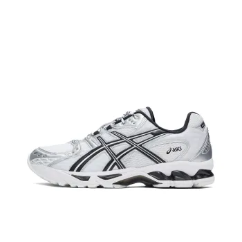 Asics GEL Nimbus 10.1 Cushioning Anti Slip And Wear Resistant Low Top Running Shoes Unisex White Gray
