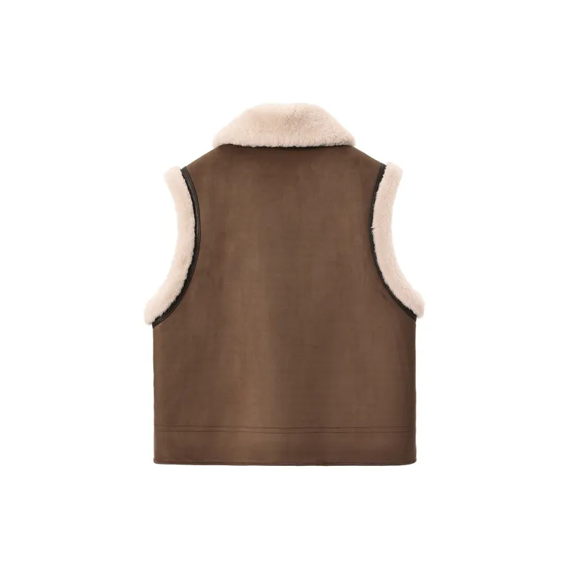 SINBOS Fur Women's Tangxi Brown-1