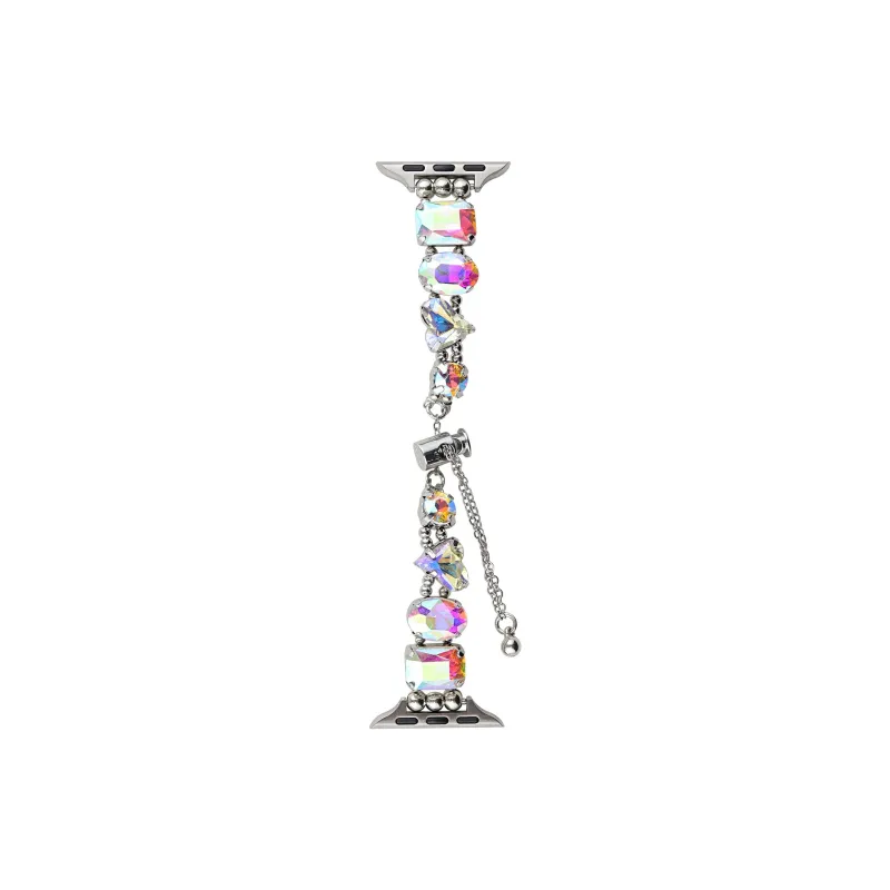 IWabcertoo Watch Band Apple Compatibility Gemstone Material-2