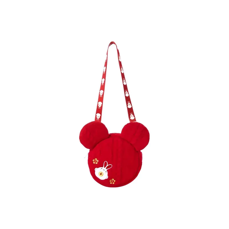 Disney Fabric Crossbody Bag Regular Unisex Red-0