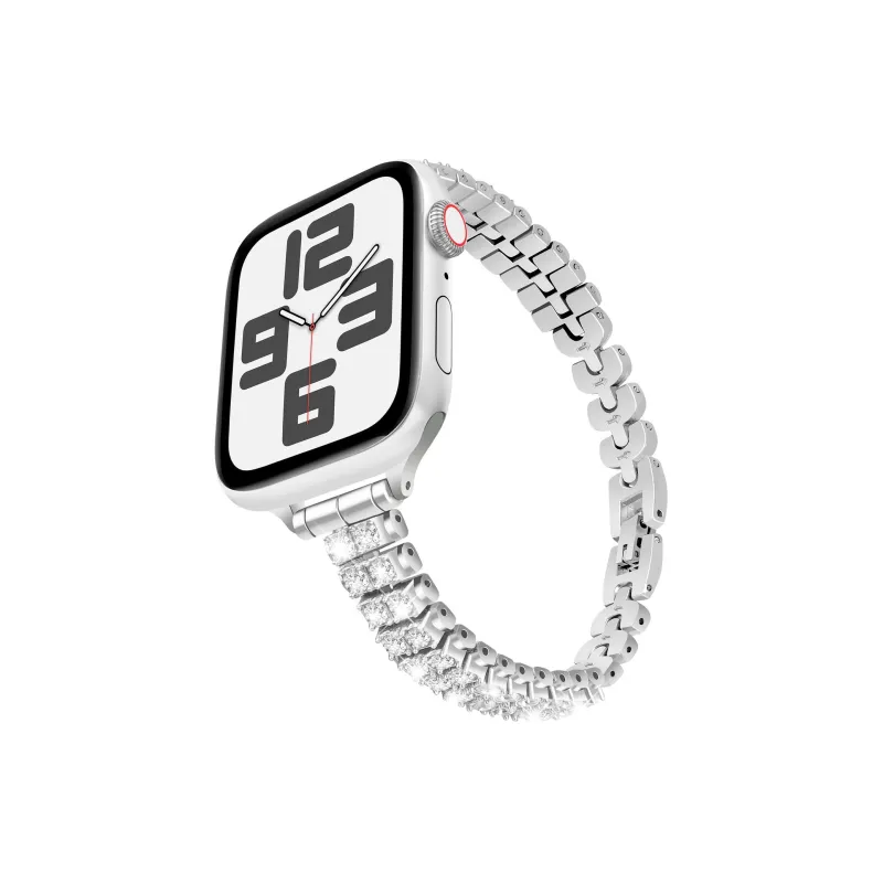 IWabcertoo Watch Band Apple Compatibility Diamond Material-0