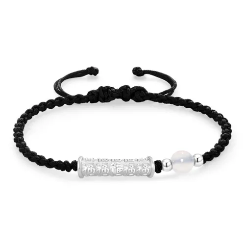 Crafts Women's 999 Fine Silver Bracelets Unisex Black